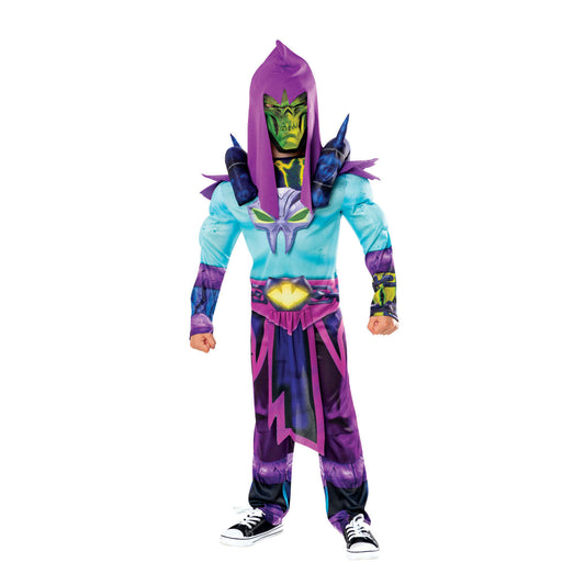 Skeletor Costume for Kids Masters of the Universe Deluxe 1