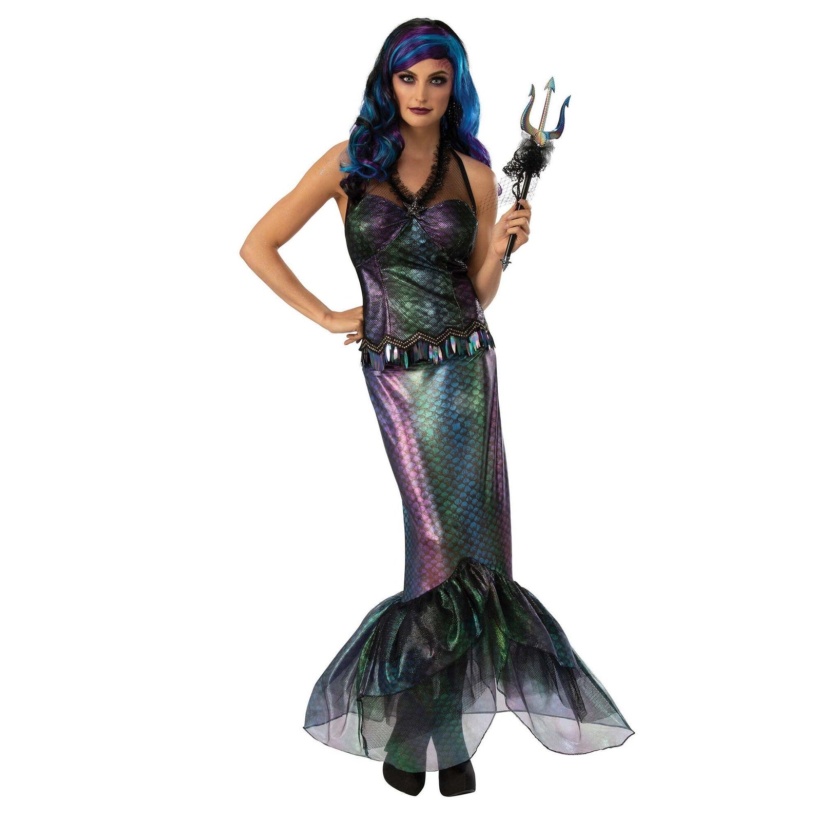 Queen Of The Dark Sea Mermaid Costume Adult 1