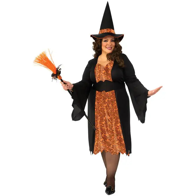 Witch Adult Plus Costume 1
