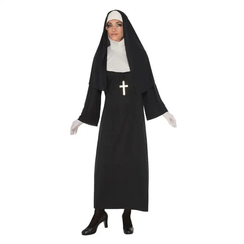 Nun Ladies Costume Robe Cross Habit 1
