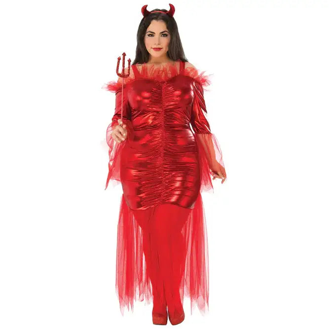 Devil Adult Plus Costume 1