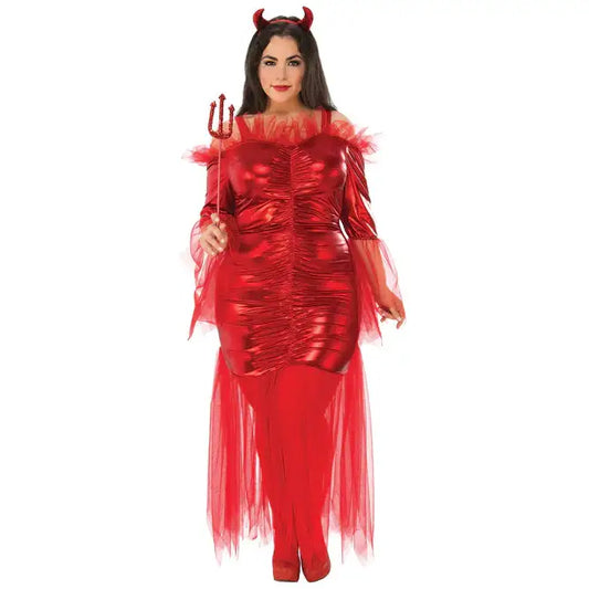 Devil Adult Plus Costume 1