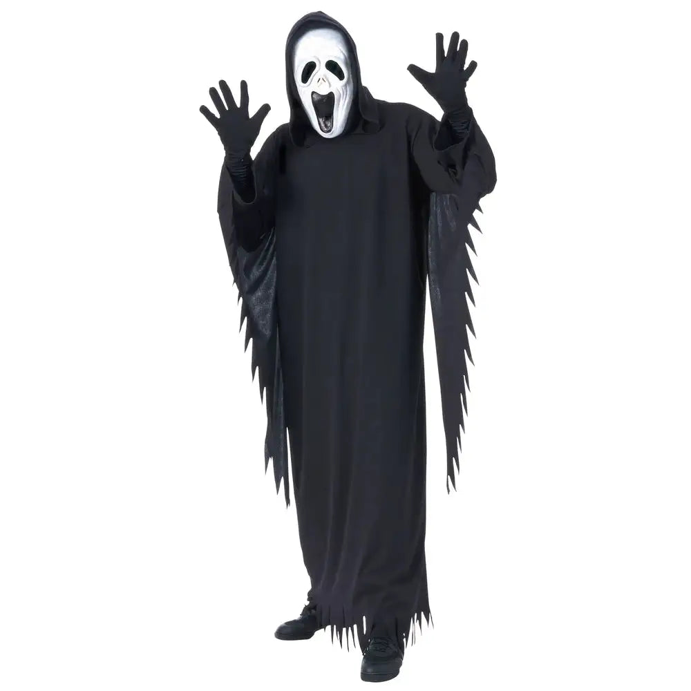 Adult Howling Ghost Costume Scream Mask 1