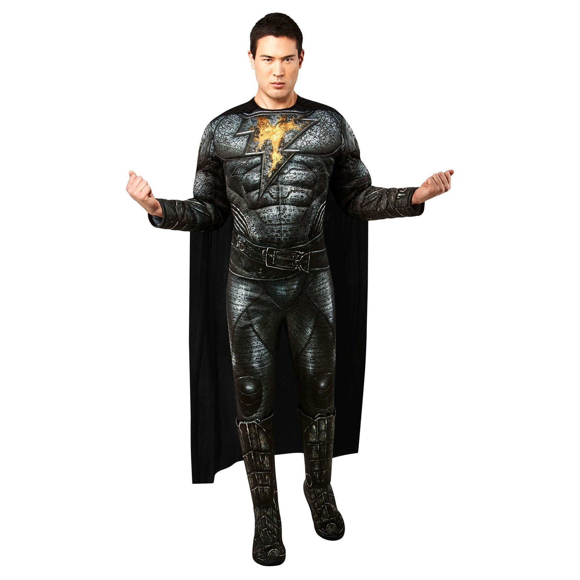 Black Adam Deluxe Muscle Costume for Adults DC Comics 1