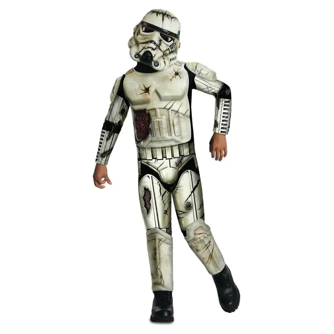 Kids Death Trooper Costume Zombie Stormtrooper From Star Wars 1