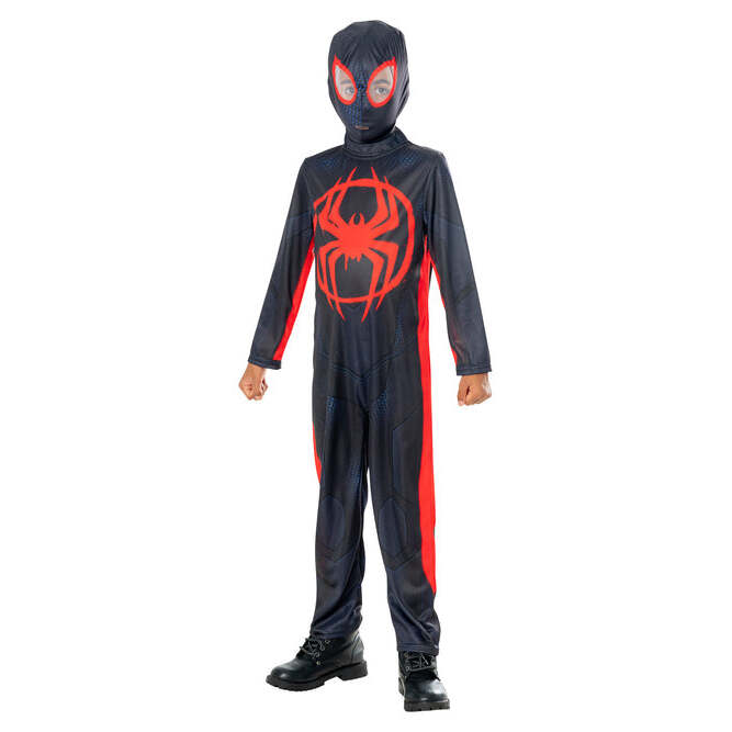 Spider-Man Miles Morales Kids Costume Into the Spiderverse 1