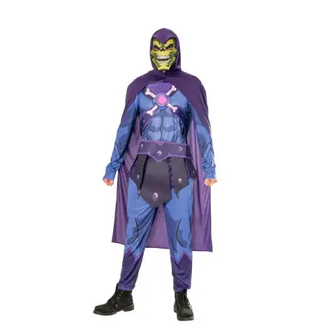 Skeletor Costume Adult Deluxe Muscle Suit 1