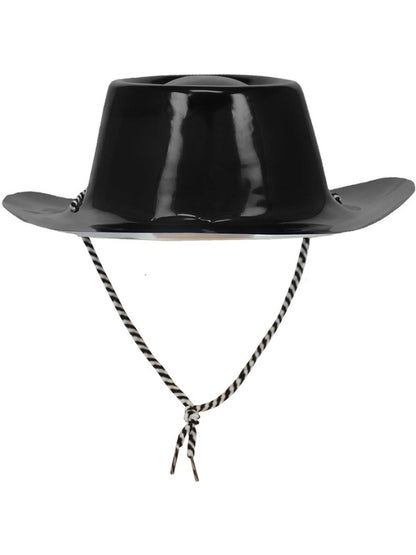 Black Cowboy Hat Adult Cowgirl Costume Accessory 3