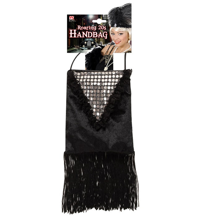 Roaring 20S Retro Handbag Velvet & Sequin
