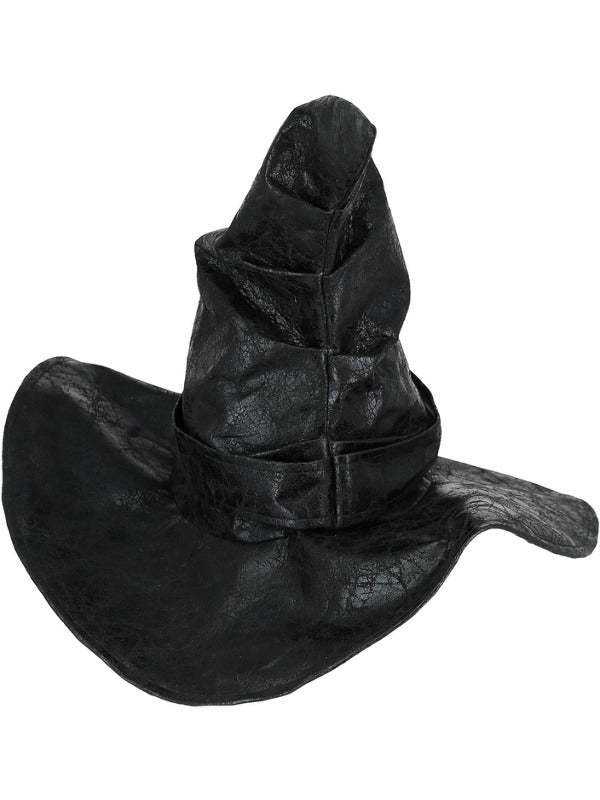 Black Wicked Witch Hat with Buckle