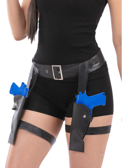 Thigh Holster Belt and X2 Guns Lara Croft Tomb Raider 2