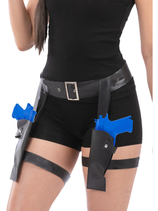 Thigh Holster Belt and X2 Guns Lara Croft Tomb Raider 2