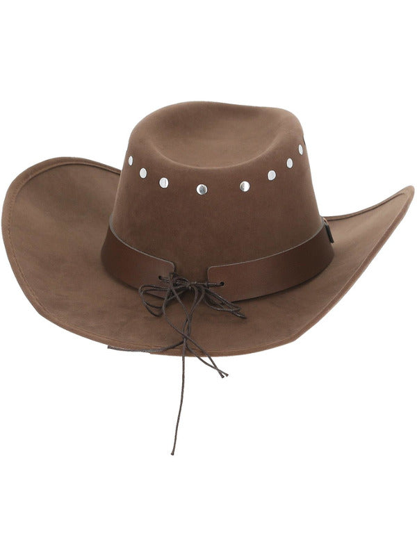 Adults Skeleton Outlaw Cowboy Hat 1
