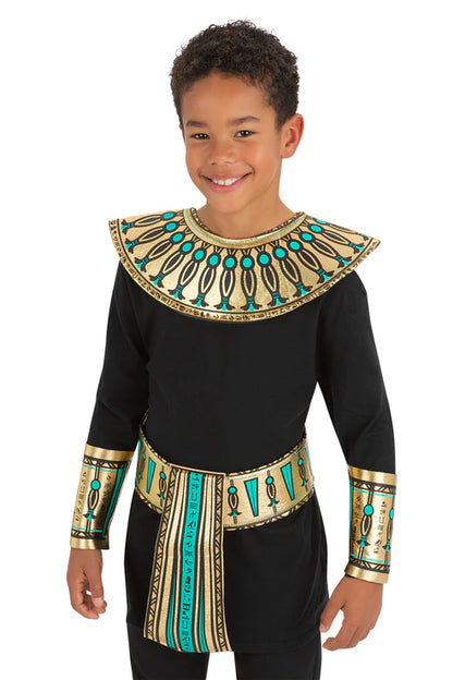 Kids Little Egyptian Kit Collar Cuffs Belt Cleopatra Dress Up 2