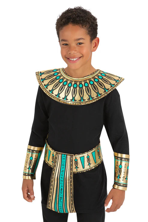 Kids Little Egyptian Kit Collar Cuffs Belt Cleopatra Dress Up 2