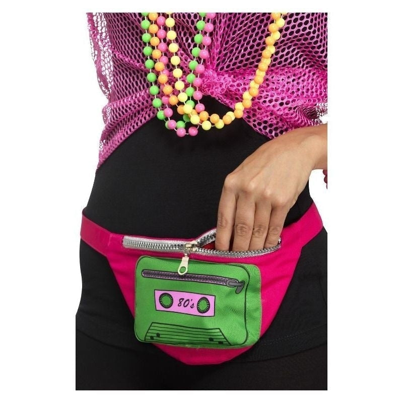 80s Bumbag Multi Coloured Costume Accessory 1