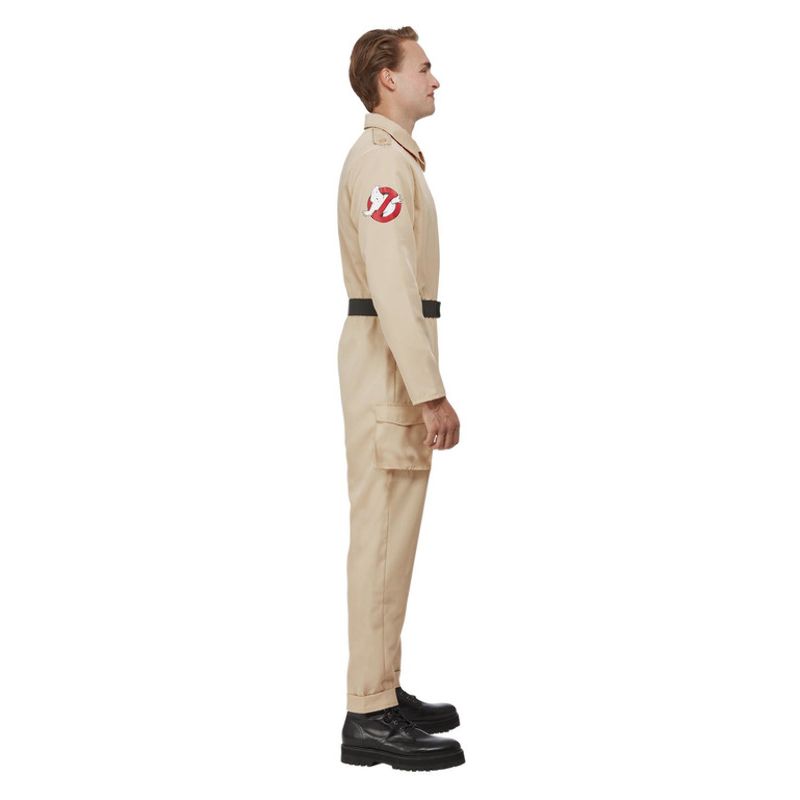 80s Ghostbusters Deluxe Costume Licensed Adult Beige 3