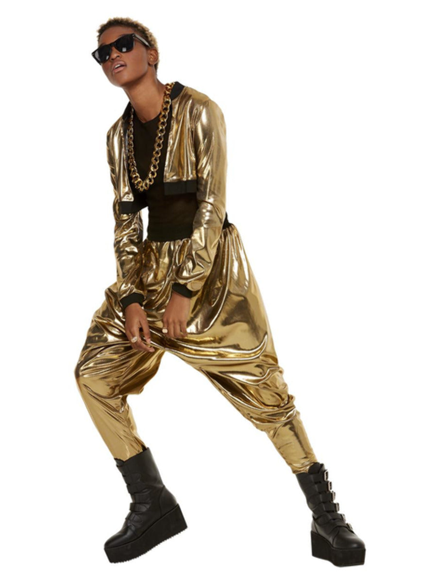 80s Hammer Time Costume Adult Gold_2