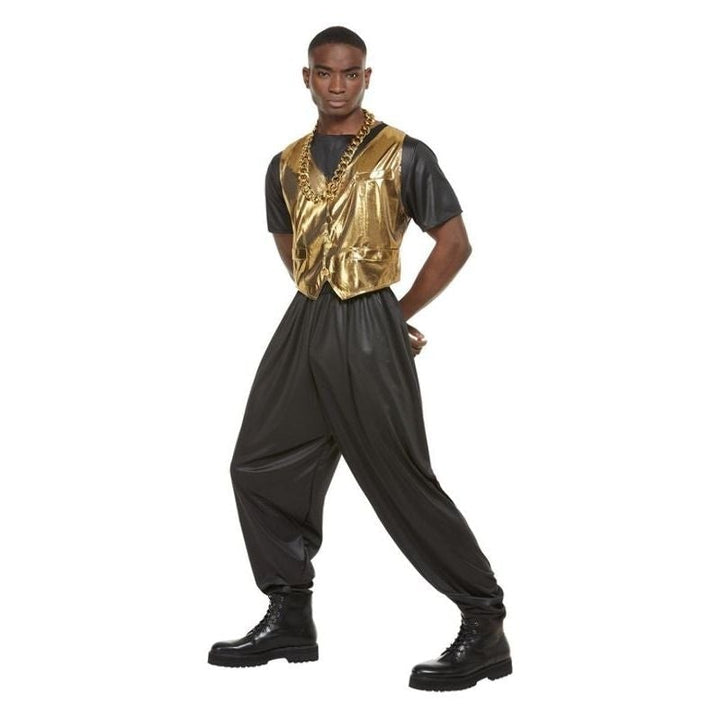 80s Hammer Time Costume Black_1