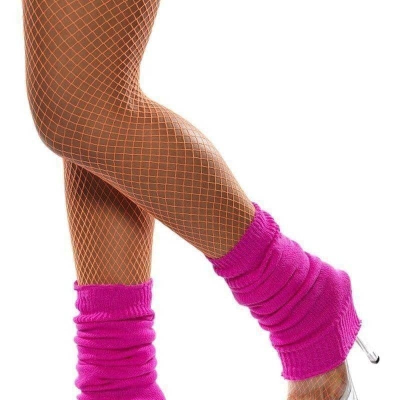 80s Legwarmers Adult Hot Pink 1