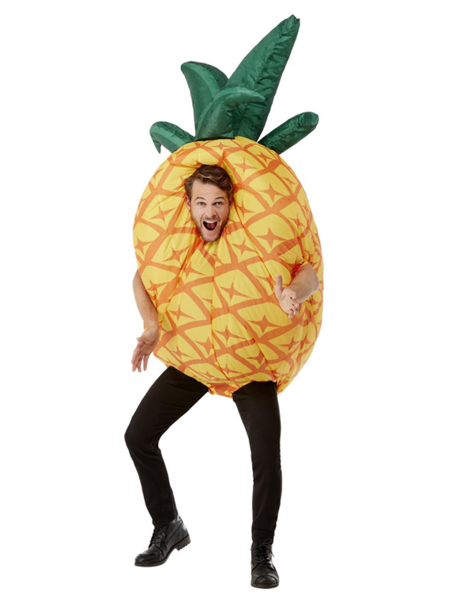 Size Chart 80s Pineapple Inflatable Costume Fruit Comical