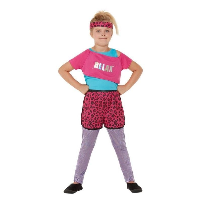 80s Relax Costume Pink 1