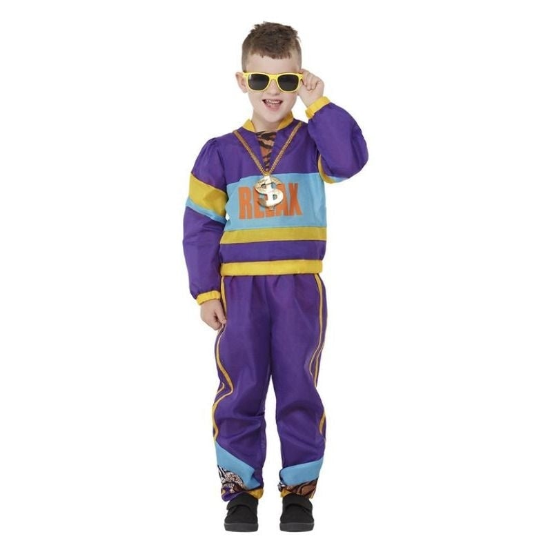 80s Relax Costume Purple 1