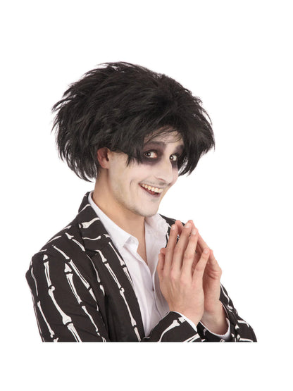 80s Spikey Rock Star Wig Goth Hair 3