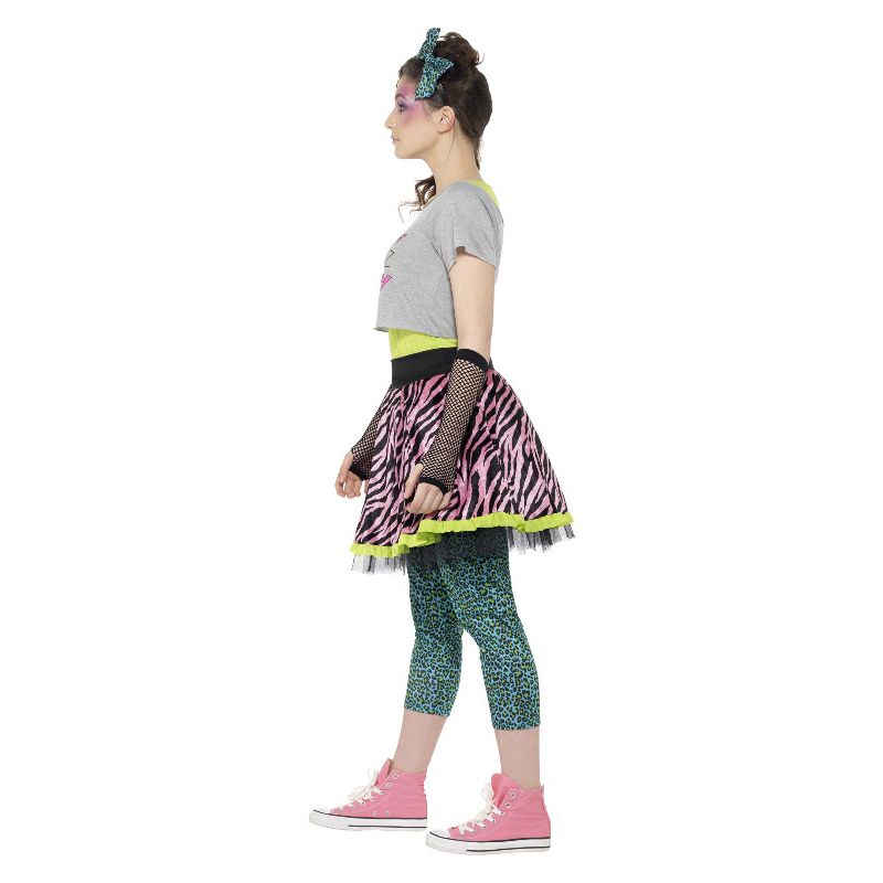 Size Chart 80s Wild Child Costume Multi-Coloured Teen