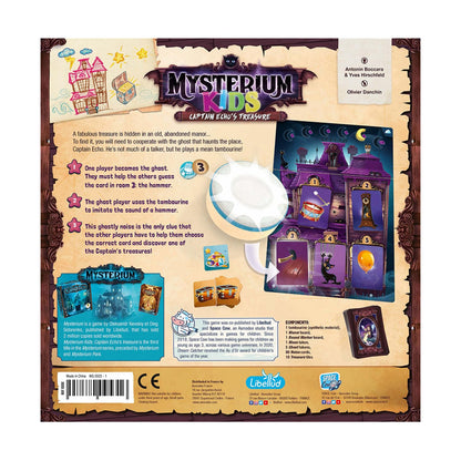 Mysterium Kids: Captain Echo's Treasure Board Game - Enchanting Cooperative Mystery Game for Young Detectives, Fun for Family Game Night, Ages 6+, 2-6 Players, 21 Minute Playtime, Made by Libellud 3