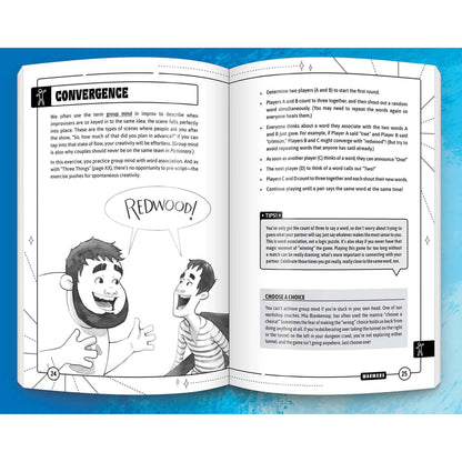 Evil Hat Productions, LLC Improv for Gamers: Second Edition - Hardcover RPG Book, Role Playing Game 7