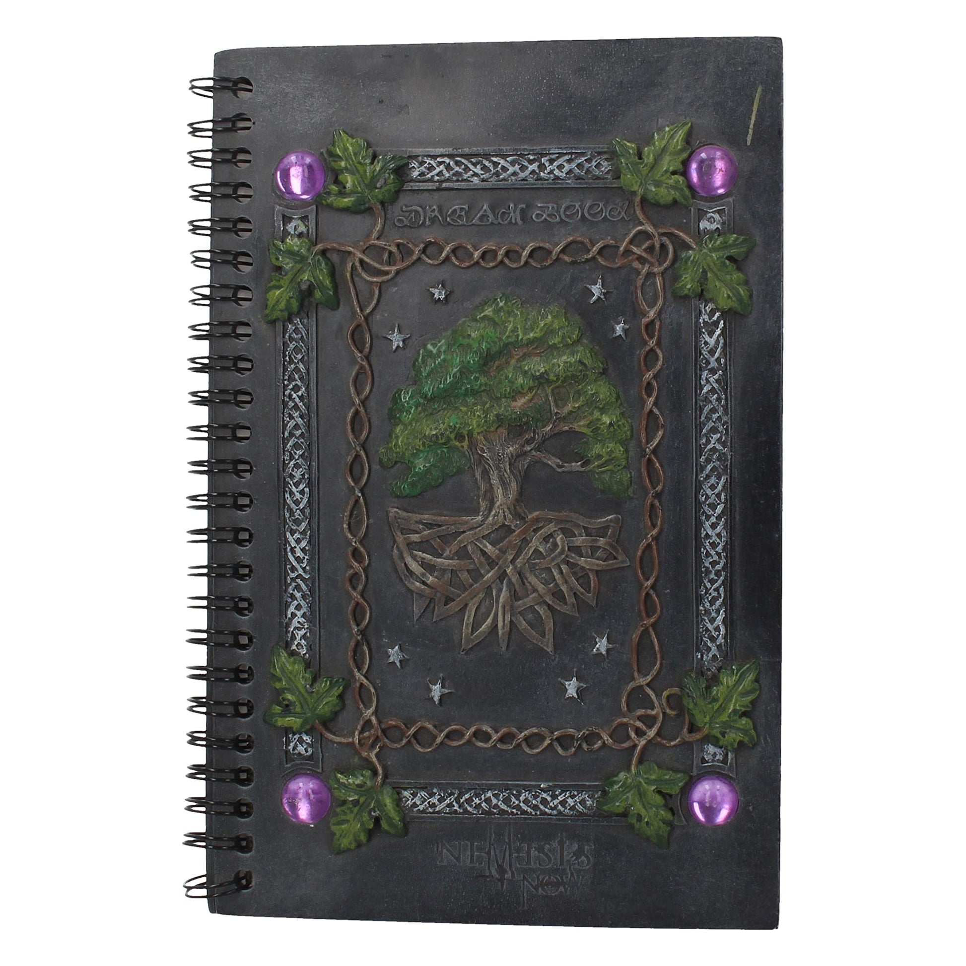 Tree of Life Journal Dream Book With Resin Cover 21cm 2