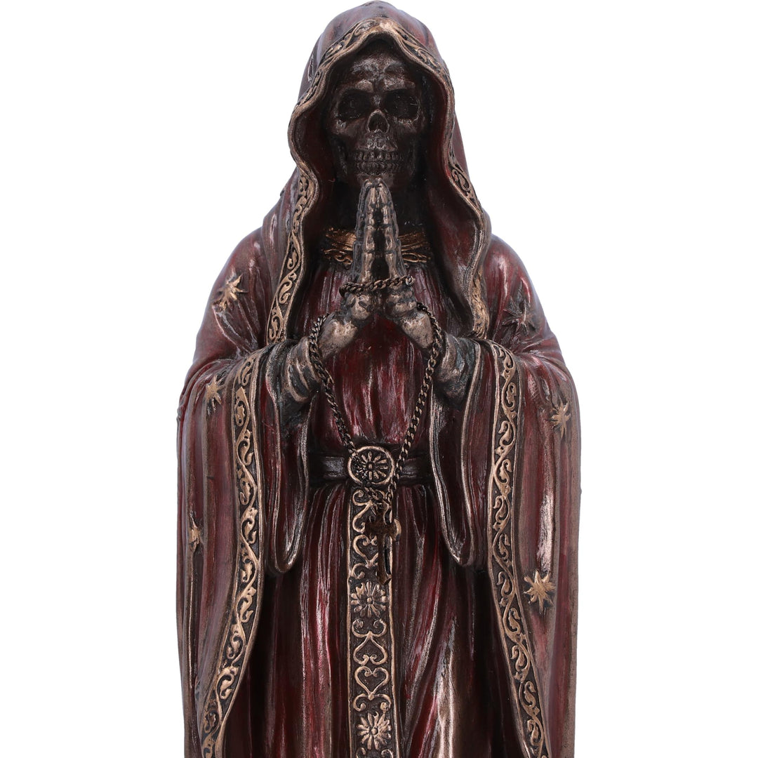 Santisima Muerte Bronze Figurine 19cm