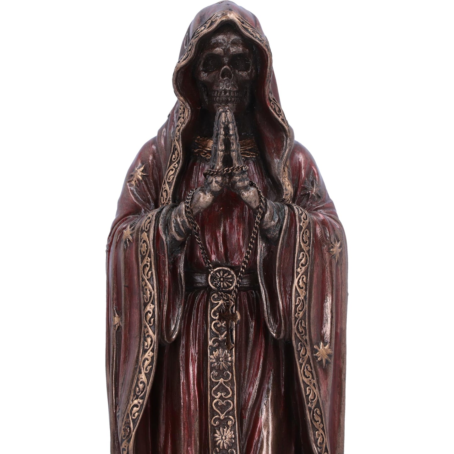 Santisima Muerte Bronze Figurine 19cm 3