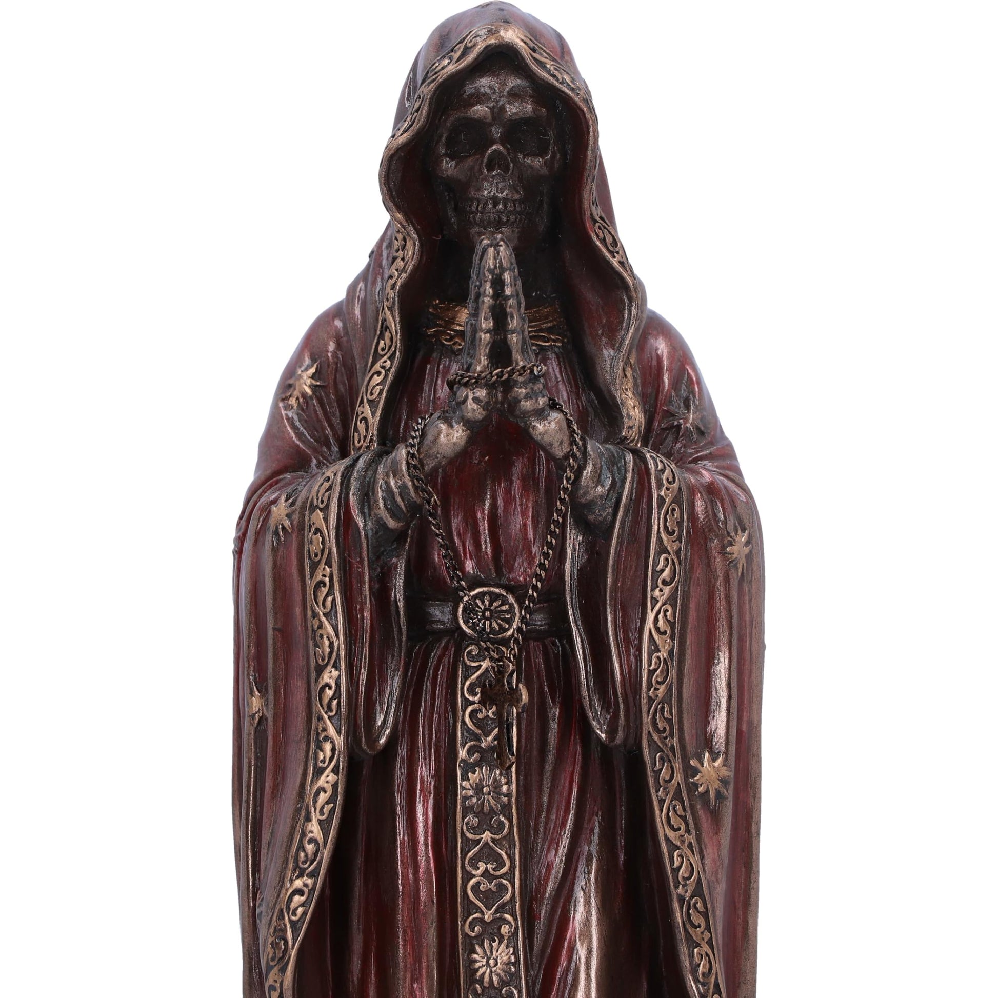 Santisima Muerte Bronze Figurine 19cm 3