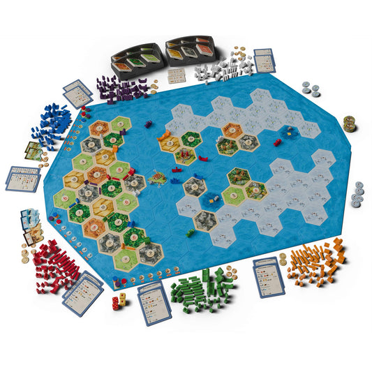 CATAN Explorers and Pirates 5 6 Player Expansion 6th Edition Board Game by CATAN Studio 2