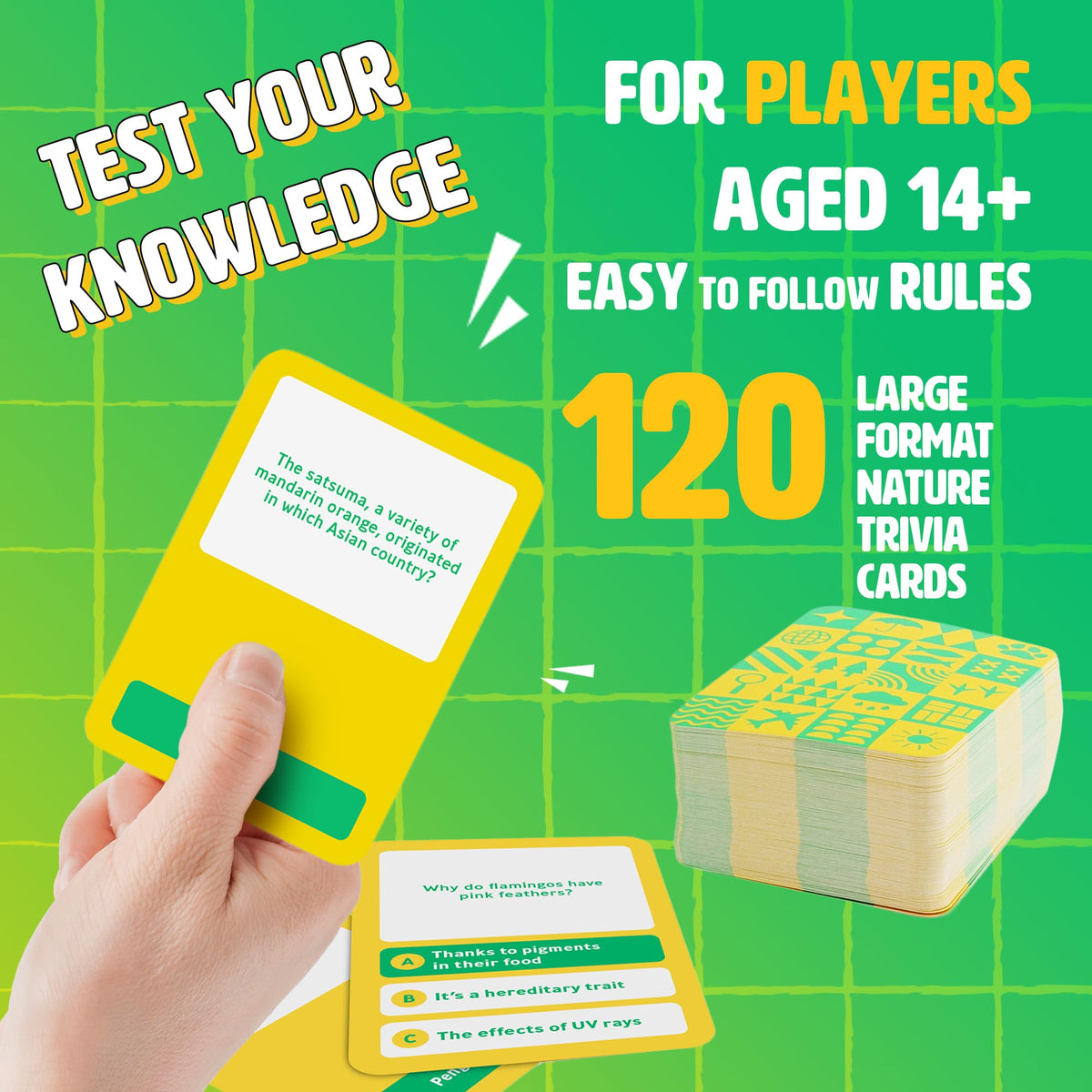 Ginger Fox Games Nature Explorer Trivia Card Game For Nature Lovers And Outdoor Enthusiasts – Put Your Wildlife Knowledge To The Ultimate Test With This Quick Fire Quiz Game - For 2+ Players, Ages 14+ 3