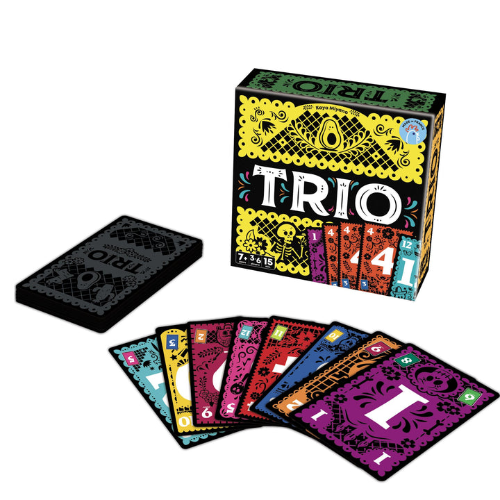 Cocktail Games | Trio | Card Game | Ages 7+ | 3-6 Players | 15 Minutes Playing Time