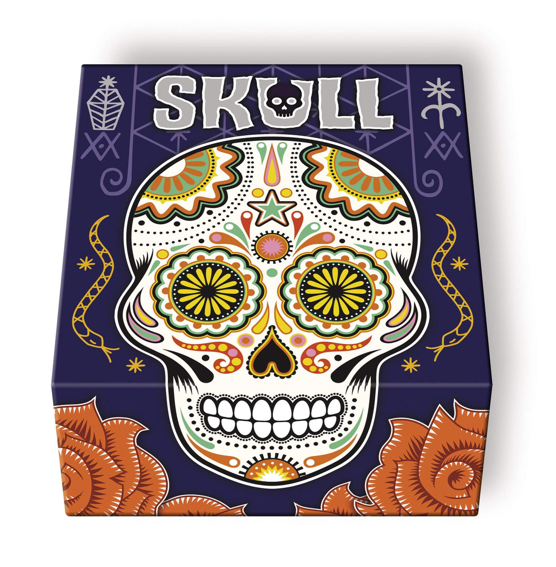 Skull Party Game Bluffing and Strategy Fun 30 Minute Playtime