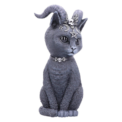 Large Pawzuph Horned Occult Cat Figurine 26.5cm 4