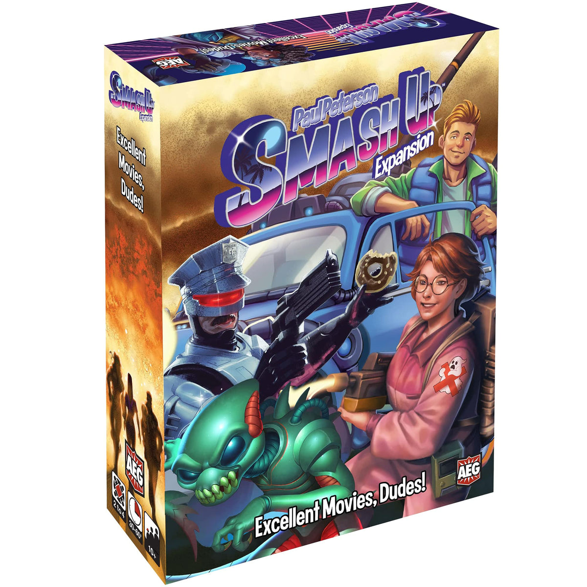 Smash Up Excellent Movies Dudes Board Game by Alderac Entertainment Group 1