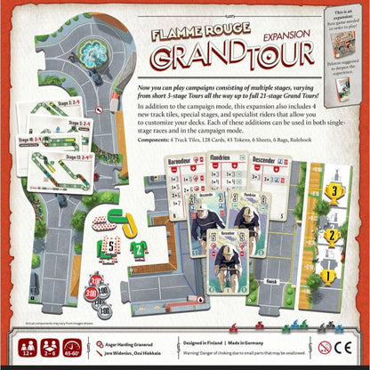 Flamme Rouge Grand Tour Board Game Expansion