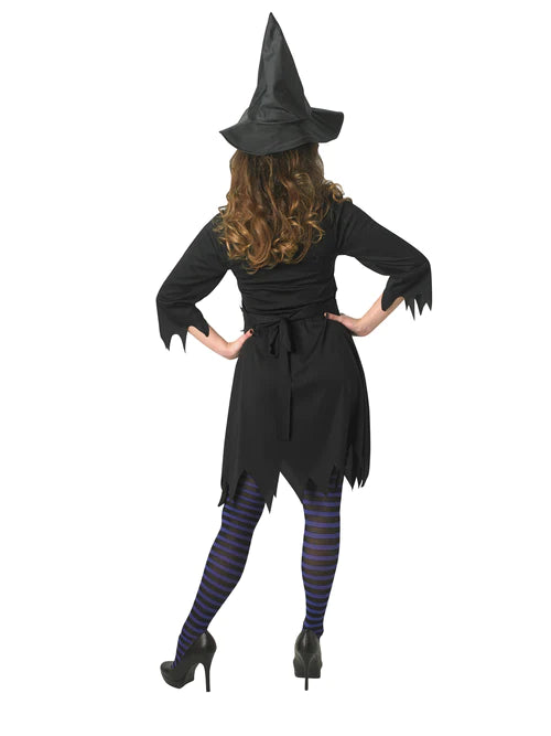 Enchantress Witch Costume Adults Black Dress Hat