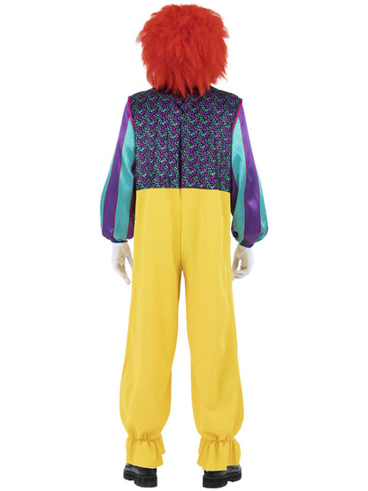 IT The Movie Pennywise Costume Adult Multi Coloured All In One 3