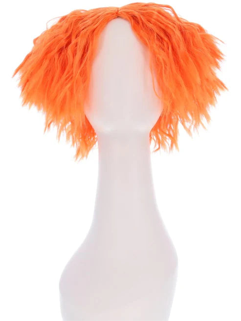 IT Chapter Two Wig Adult Orange Short and Wavy Horror Costume Hair 2