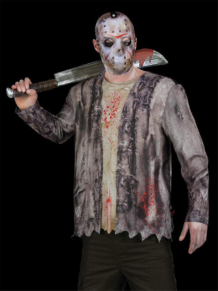 Friday The 13th Jason Voorhees Machete and Mask Kit 3