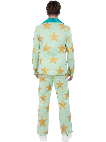 Elton John Walk of Fame Star Suit Jacket with Mock Shirt Waistcoat Trousers Hat 3