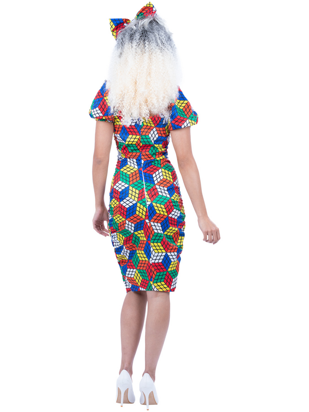 Rubiks Cube Costume Dress for Women