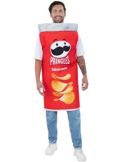 Pringles Original Can Costume Red Tabard 4