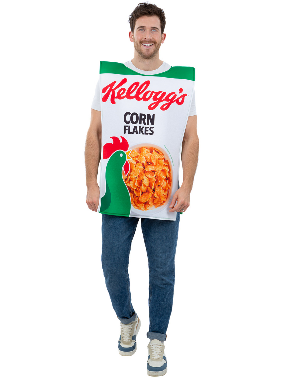 Kelloggs Corn Flakes Cereal Box Costume Tabard 4